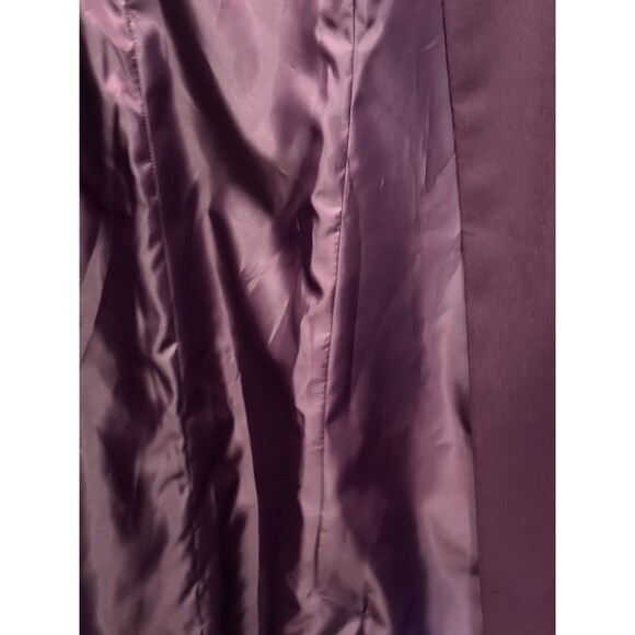 Calvin Klein Women's Long Blazer Over Coat Size 12 Colorblocked Open-Front NWT - Picture 7 of 10